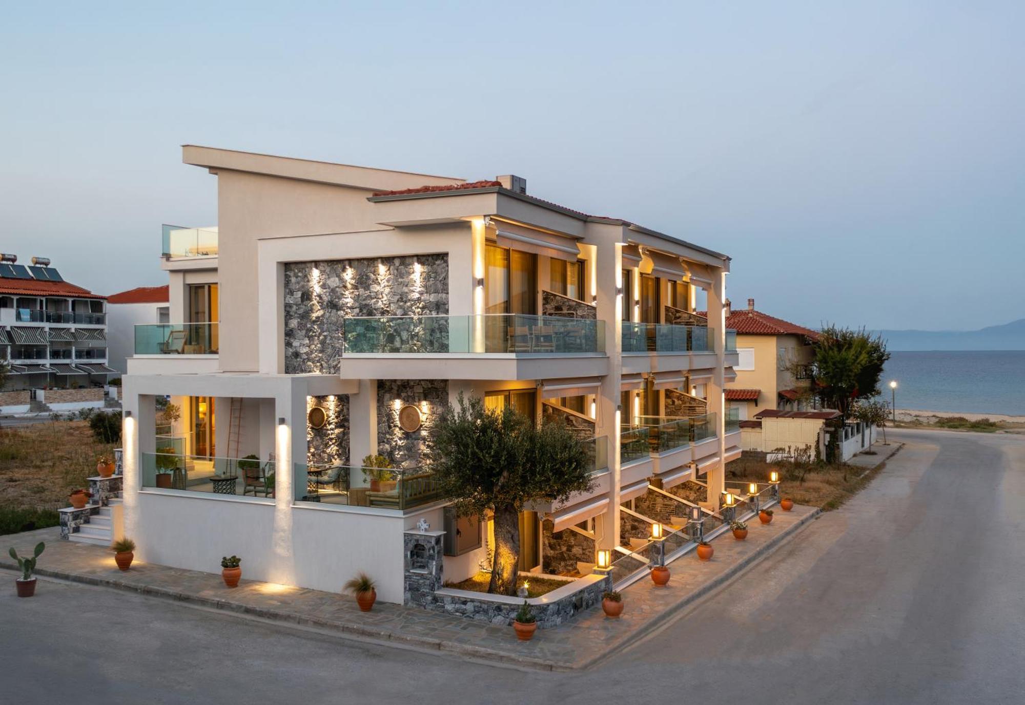 Ikies Apollon Boutique Hotel Sarti Exterior foto